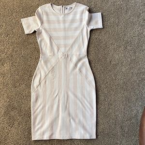 Down East Stripped Midi Dress